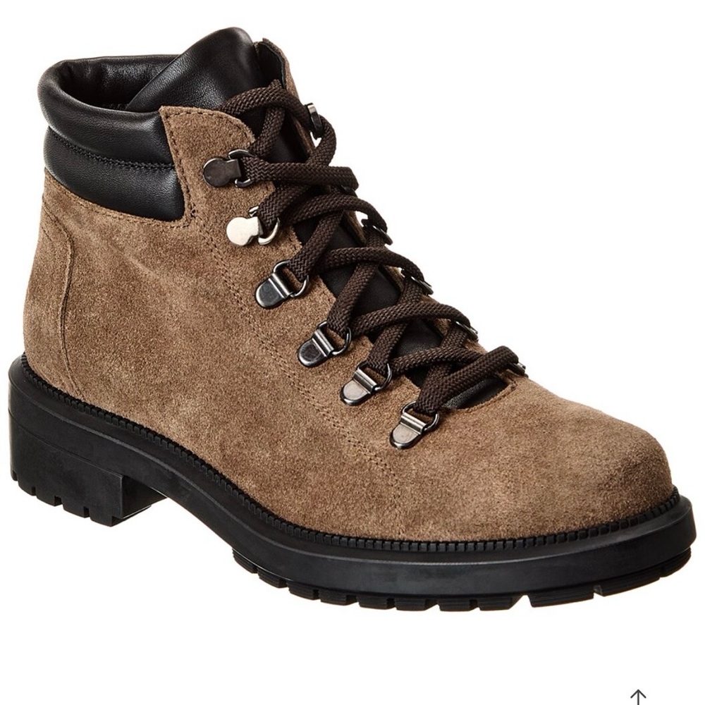 Aquatalia Made in Italy Liviana Waterproof Suede Boots in Size 11